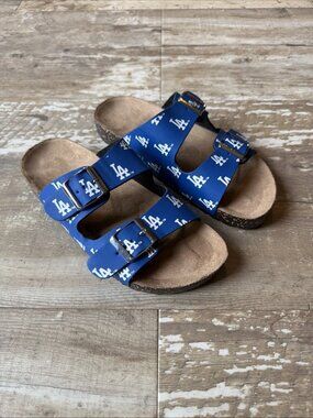 MLB Los Angeles Dodgers Blue Buckle Sandals Women’s 7-8M
